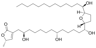 <span class="mw-page-title-main">Annonacin</span> Chemical compound