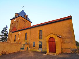 The church in Marieulles