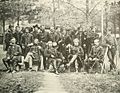 Union General Joseph Hooker (seated 2nd to right) and his staff, 1863.