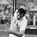 Jay Silvester, B.S. 1959, M.S. 1971, 4-time Olympian discus thrower, silver medal (1972); broke world record four times, first to throw 60 meters