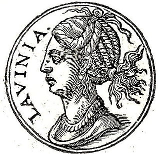 <span class="mw-page-title-main">Lavinia</span> Wife of Aeneas in Roman mythology