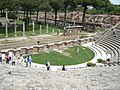 Teatro romano de Óstia.