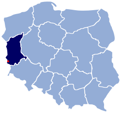 Розташування міста Ленкниця