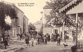 Avenue d'Autignac (Cours Lafayette).