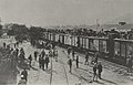 Skopje after being captured by Albanian revolutionaries who defeated the Ottoman forces holding the city in August 1912.