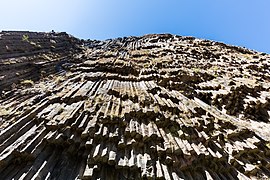 "Symphony of the Stones" located in the Garni Gorge, near Yerevan