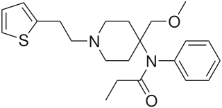 <span class="mw-page-title-main">Sufentanil</span> Synthetic opioid analgesic drug