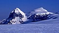 The Twins massif - South Twin and North Twin (l-r)