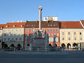 Mariensäule column in Wiener Neustadt