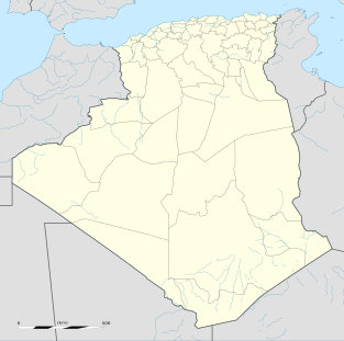 ذراع قبيلة على خريطة الجزائر