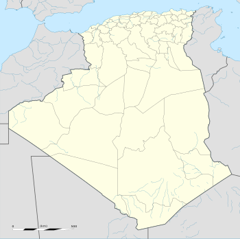 Mappa di localizzazione: Algeria