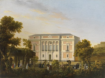 Museo del Prado, văzut din Grădina Botanică