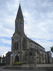 L'église de Captieux