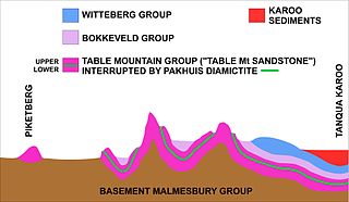 <span class="mw-page-title-main">Bokkeveld Group</span> Devonian sedimentary rocks in South Africa