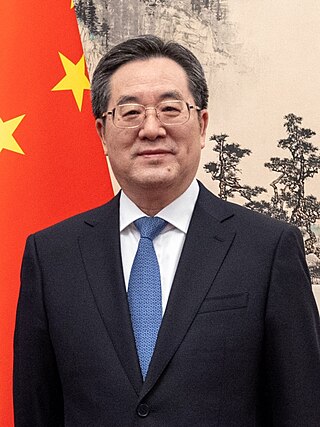 <span class="mw-page-title-main">Ding Xuexiang</span> First-ranking Vice Premier of China since 2023