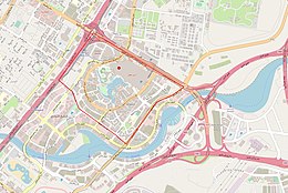 Downtown Dubai – Mappa