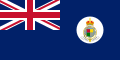 This is the SVG vector image of the flag and government ensign of the British Windward Islands from 1903 to 1953. It is recommended to create a new SVG vector image based on this SVG. Just change the background color from blue to the same red as the Union Flag in the upper left corner. The other contents remain unchanged.