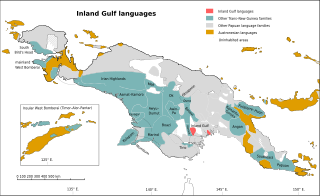 Inland Gulf languages linguistic family