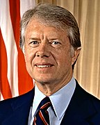 President Jimmy Carter uit Georgia Democratische Partij