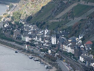 <span class="mw-page-title-main">Kaub</span> Town in Rhineland-Palatinate, Germany