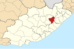 Location in the Eastern Cape