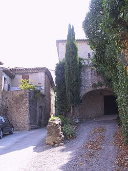 Skyline of Maruéjols-lès-Gardon