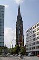 מגדל פעמונים נאו-גותי, של כנסיית ניקולאי הקדוש בהמבורג המתנשא לגובה 147.3 מטרים
