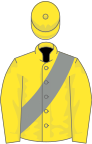 Yellow, Grey sash