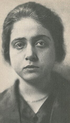 Therese Giehse in 1919.