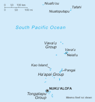 <span class="mw-page-title-main">Geography of Tonga</span>