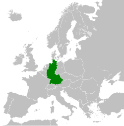 Territory of the Federal Republic of Germany (West Germany) from 1 January 1957 to 2 October 1990