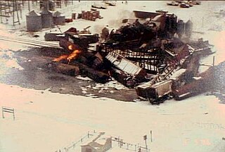 <span class="mw-page-title-main">Weyauwega, Wisconsin, derailment</span> 1996 train accident in Wisconsin, U.S.