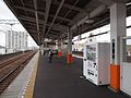 Station platforms, July 2016