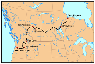 <span class="mw-page-title-main">York Factory Express</span> 19th-century fur trading convoy route