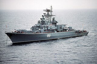 Soviet frigate <i>Zadornyy</i> Krivak-class frigate