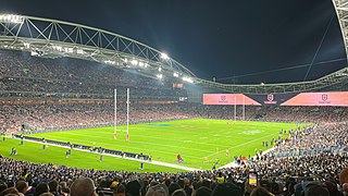 <span class="mw-page-title-main">Stadium Australia</span> Multi-purpose stadium in Sydney, New South Wales, Australia