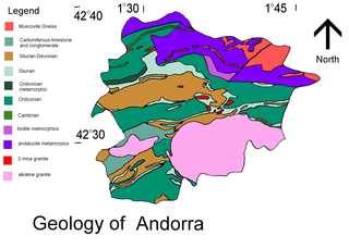 <span class="mw-page-title-main">Geology of Andorra</span>