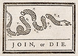 Benjamin Franklin - Join or Die