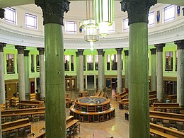 Main reading room at the Brotherton Library