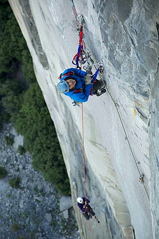 <span class="mw-page-title-main">Big wall climbing</span> Type of rock climbing