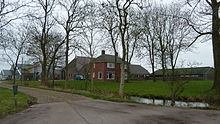 Boerderij op de plek waar vroeger het steenhuis Keerweer zou kunnen hebben gestaan