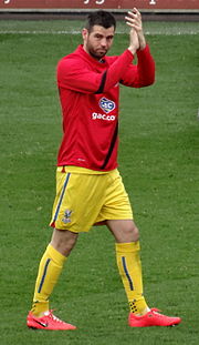 Ledley playing for Crystal Palace. Joe Ledley CPFC.jpg