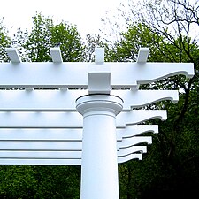 Pergola detail.