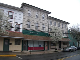 <span class="mw-page-title-main">Macungie, Pennsylvania</span> Borough in Pennsylvania, United States