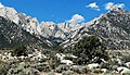 Thor Peak (left of center) with Mt. Whitney