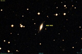 <span class="mw-page-title-main">NGC 1683</span> Spiral galaxy in the constellation Orion