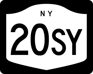 <span class="mw-page-title-main">New York State Route 20SY</span> Former highway in New York