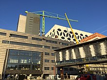 Constructie van de nieuwbouw