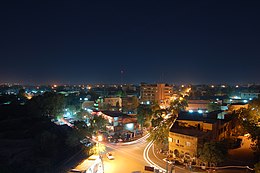 Niamey by nacht