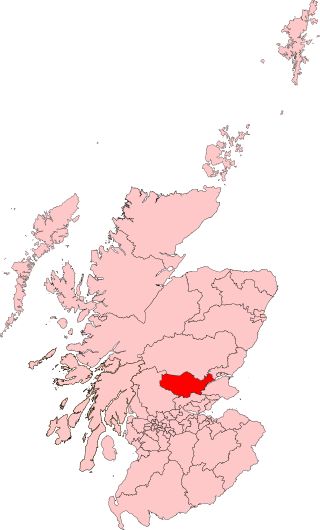 <span class="mw-page-title-main">Perth (UK Parliament constituency)</span> Parliamentary constituency in the United Kingdom, 1997–2005